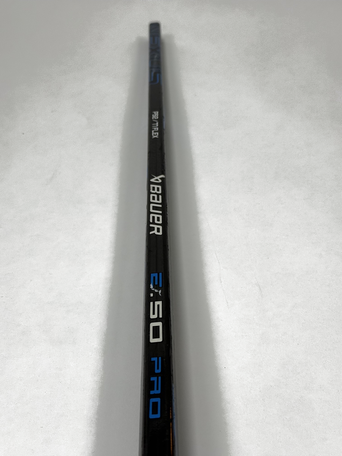 Shaft detail of refurbished Bauer Nexus E50 Pro hockey stick